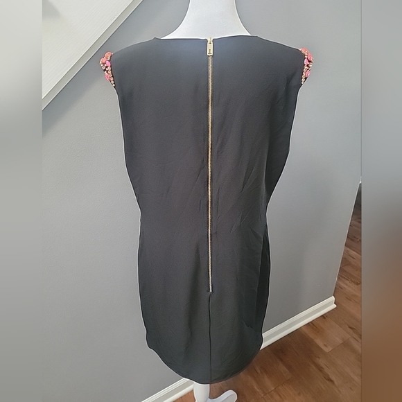 Ted Baker Reevah Shift Pencil Dress Embellished Crystal Rhinestone Sleevelss 4 - Picture 5 of 7